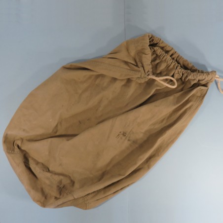 SAC A LINGE OU A PAQUETAGE BARRACK BAG US KAKI MODELE 1939 UTILISATION SECONDE GUERRE ET ARMEE DE LIBERATION