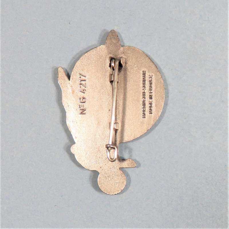 INSIGNE MILITAIRE PROMOTION LIEUTENANT THOURON LEGION ETRANGERE PARACHUTISTE FABRICATION MARTIN SAUMUR