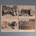 POCHETTE DE 8 PHOTOS DES ACTUALITES ALLEMANDES 8-5-1941 AKTUELLER BILDERDIENST KROATIE SERBIE GRECE AFRIKA KORPS