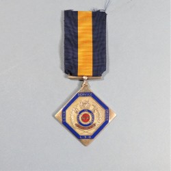 BOTSWANA MEDAILLE POUR OFFICIERS SERVICE LONG DEFENCE FORCE LONG SERVICE MEDAL OFFICER °