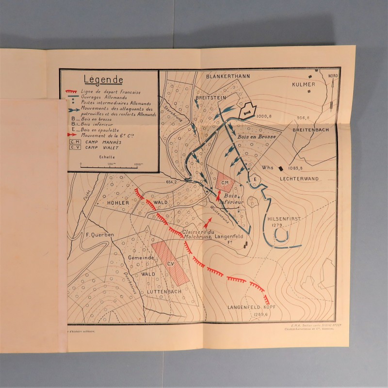 REVUE D'HISTOIRE MILITAIRE OU HISTORIQUE DE REGIMENT DES CHASSEURS A PIED ET ALPINS PARUTION SOUS VICHY 1940 1944