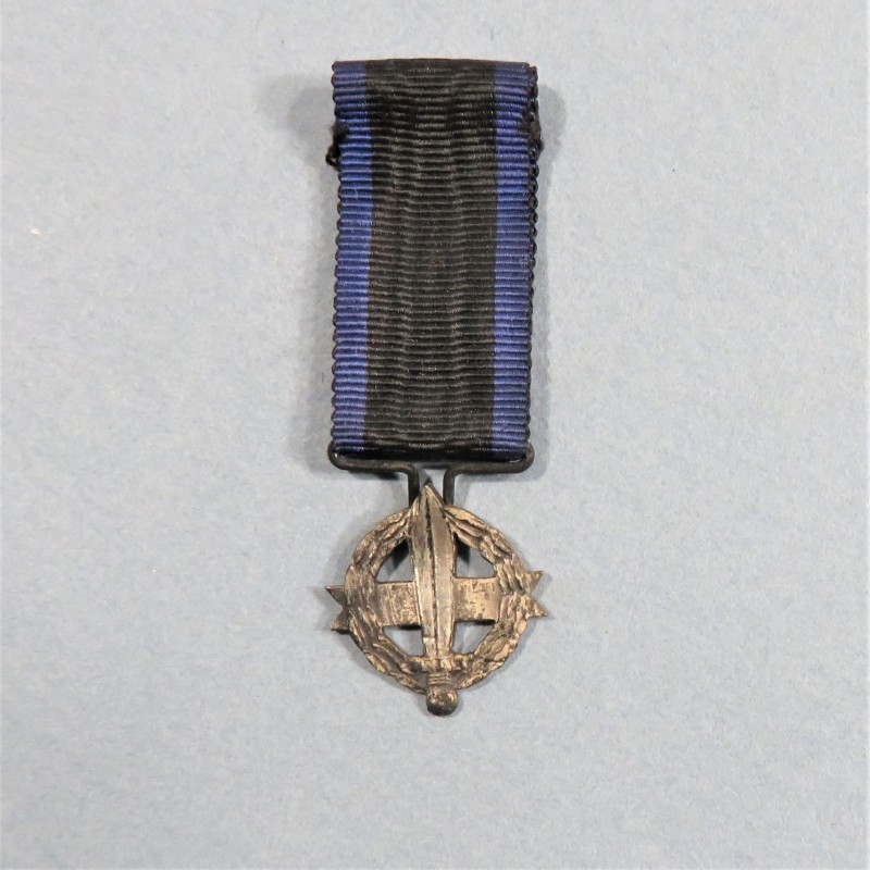 GRECE REDUCTION MEDAILLE DE LA CROIX DE GUERRE 1916 -1917 WORLD WAR MEDAL °