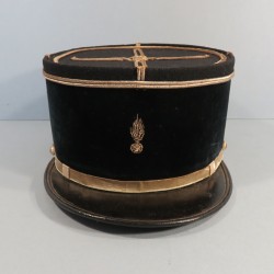 KEPI DE SOUS LIEUTENANT DES SAPEURS POMPIERS MODELE 1919 - 1931 TAILLE 59