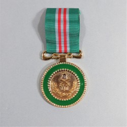 LIBYE KADHAFI MEDAILLE DE L'ANNIVERSSAIRE DE 40 ANS DE LA REVOLUTION 40 YEARS OF LIBERATION MEDAL LIBYA °