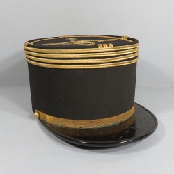 KEPI DE COMMANDANT DE L'ARTILLERIE SANS CHIFFRE ANNEES 1950 - 1960 TAILLE 57