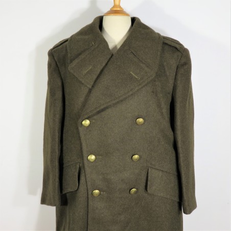 CANADA MANTEAU OU 3/4 D'OFFICIER CANADIEN DATE 1941 QUASI NEUF DE STOCK TROIS QUART ARMEE DE LIBERATION