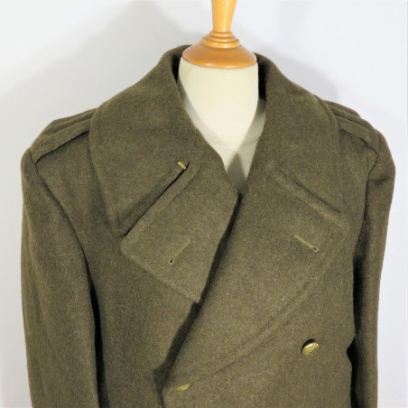 CANADA MANTEAU OU 3/4 D'OFFICIER CANADIEN DATE 1941 QUASI NEUF DE STOCK TROIS QUART ARMEE DE LIBERATION