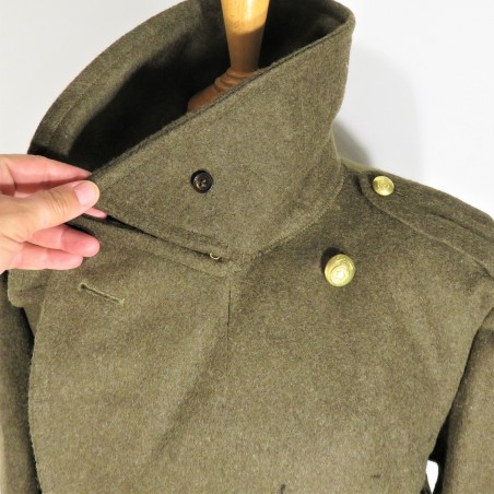 CANADA MANTEAU OU 3/4 D'OFFICIER CANADIEN DATE 1941 QUASI NEUF DE STOCK TROIS QUART ARMEE DE LIBERATION