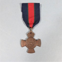 NIGERIA MEDAILLE OU CROIX DU SERVICE DES SAPEURS POMPIERS NIGERIAN FIRE SERVICE CROSS MEDAL °