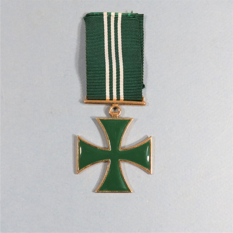 AFRIQUE DU SUD MEDAILLE CROIX DU MERITE DES PRISONS MERIT PRISON FORCE CROSS SILVER MEDAL ATTRIBUEE °