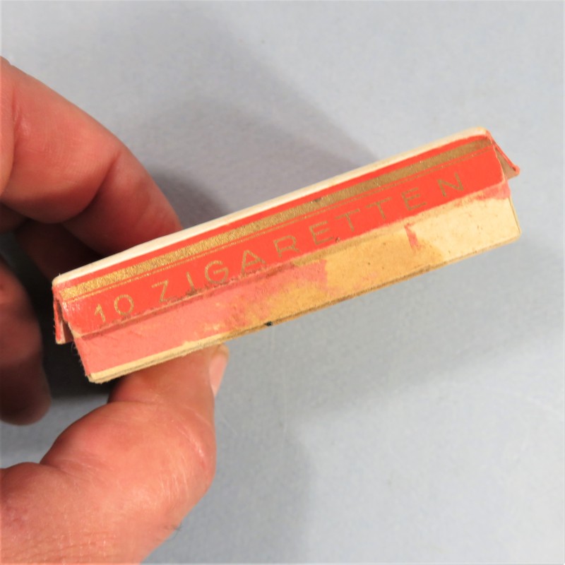 PAQUET VIDE DE 10 CIGARETTES ALLEMANDES DE LA MARQUE SALEM GOLD N°4 TAXE ABSENTE SECONDE GUERRE WEHRMACHT
