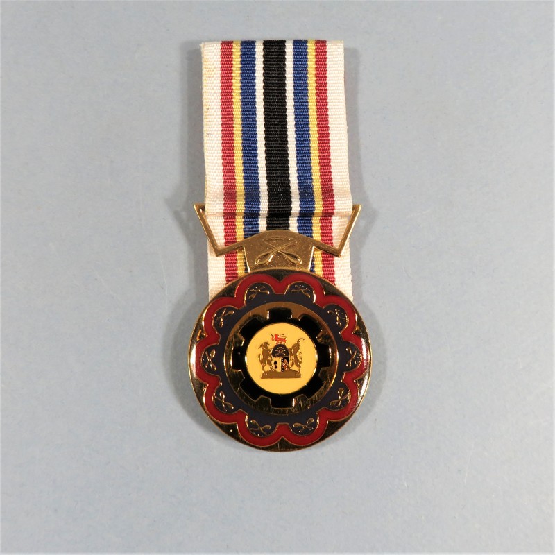 AFRIQUE DU SUD GAZANKULU MEDAILLE ETOILE DU MERITE DE LA POLICE 30 ANS SOUTH AFRICA MERIT STAR 30 YEARS MEDAL °