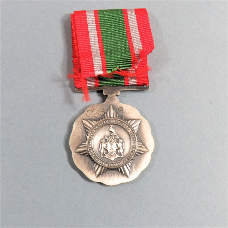 AFRIQUE DU SUD CISKEI MEDAILLE DE LA SECURITE DE L'ETAT SOUTH AFRICA STATE SECURITY SERVICE MEDAL NUMEROTEE °