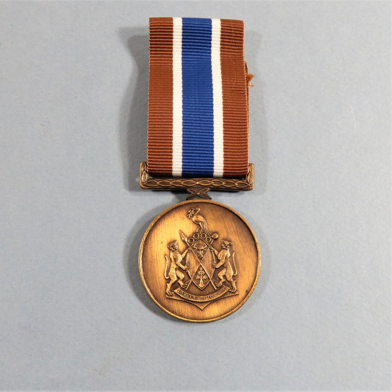 AFRIQUE DU SUD CISKEI MEDAILLE DE LA FORCE DE DEFENSE POUR LONG SERVICE SOUTH AFRICA DEFENCE FORCE LONG SERVICE MEDAL °