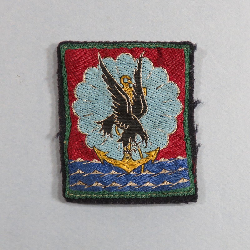 INSIGNE TISSU PARACHUTISTES COLONIAUX LEGION ETRANGERE 11 ème DP DIVISION PARCHUTISTE REP