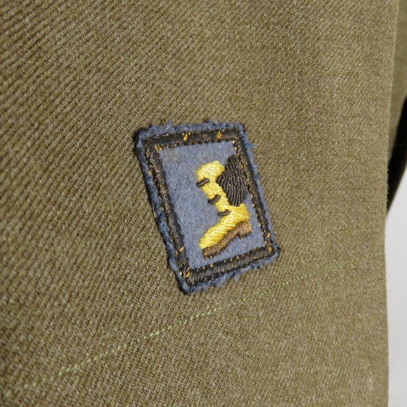 VAREUSE VESTE US MODELE 39 STAFF SERGENT 15TH USAAF BOMBARDEMENT AVIATION ARMY AIR FORCE INSIGNE EVASION ESCAPE INSIGNIA