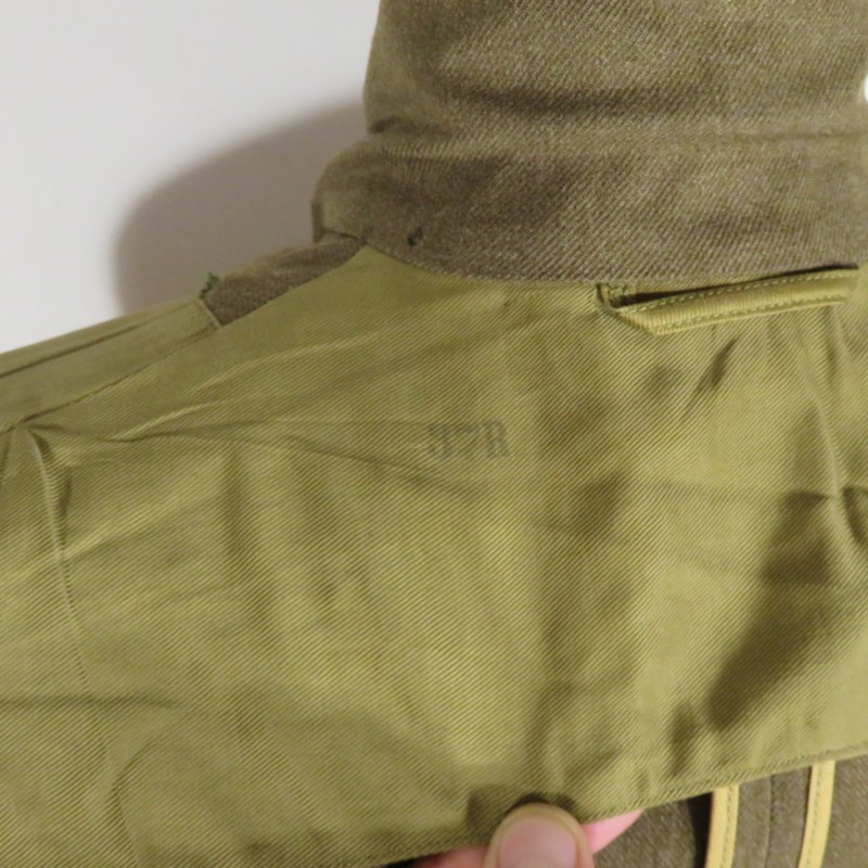 VAREUSE VESTE US MODELE 39 STAFF SERGENT 15TH USAAF BOMBARDEMENT AVIATION ARMY AIR FORCE INSIGNE EVASION ESCAPE INSIGNIA