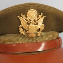 CASQUETTE MODELE US OFFICIER SECONDE GUERRE USAAF NOMINATIVE AVIATEUR PRISONNIER CATERPILLAR CLUB