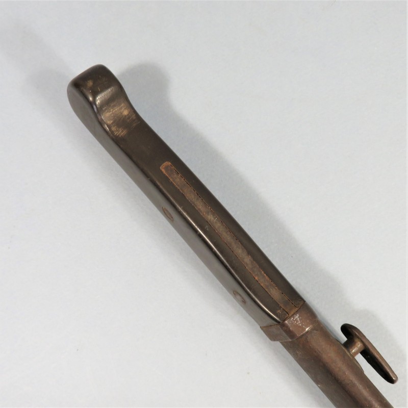 COUTEAU DE COMBAT 1944 INDOCHINE TRES BELLE REALISATION A PARTIR D'UNE BAIONNETTE ALLEMANDE 98K RECOUPEE LEGION ETRANGERE