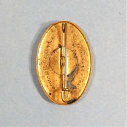 INSIGNE MILITAIRE AMICAL DU 8 ème REGIMENT D'ARTILLERIE RA GROUPE DROUOT AUSTERLITZ FABRICATION DRAGO BERANGER