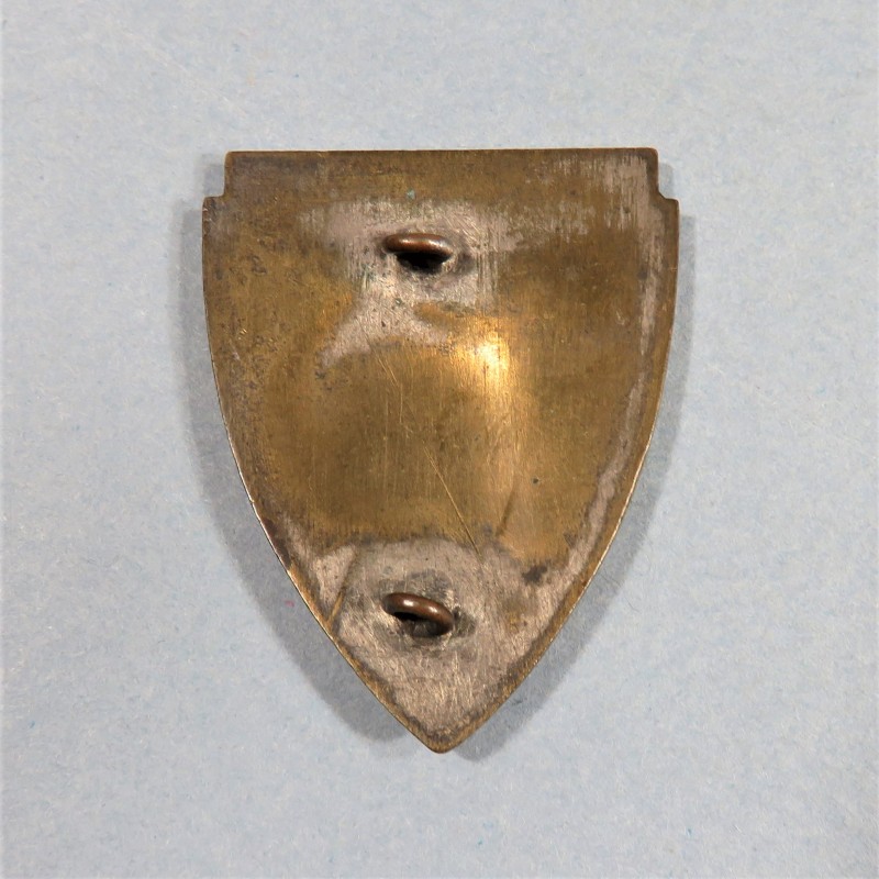 INSIGNE MILITAIRE 2 ème REGIMENT DE ZOUAVE MAGENTA FABRICATION PEINTE SANS MARQUAGE ANNEES 1930 1940