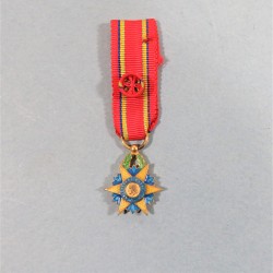 GABON REDUCTION DE LA MEDAILLE D'OFFICIER DE L'ORDRE DE L'ETOILE EQUATORIALE °