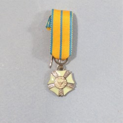 RWANDA REDUCTION DE LA MEDAILLE DE CHEVALIER DE L'ORDRE NATIONAL DE LA PAIX °