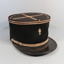 KEPI DE LIEUTENANT DES SAPEURS POMPIERS FABRICATION RECENTE 1970 TAILLE 56