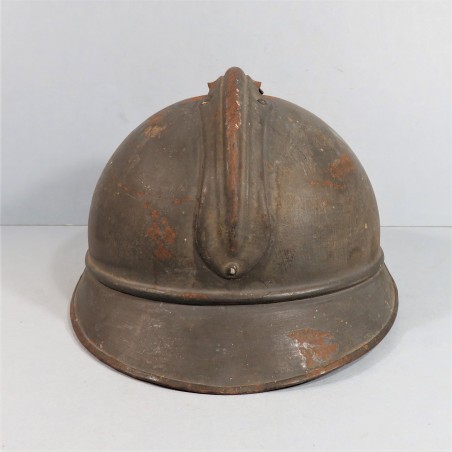 CASQUE ADRIAN MODELE 1915 INFANTERIE CAVALERIE LEGION COMPLET GUERRE 1914-1918 POILUS DE VERDUN JUS DE GRENIER