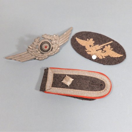 SOUVENIRS ALLEMANDS DE LA LUFTWAFFE DE PRISE RAMENES PAR UN SOLDAT DE L'ARMEE DE LIBERATION