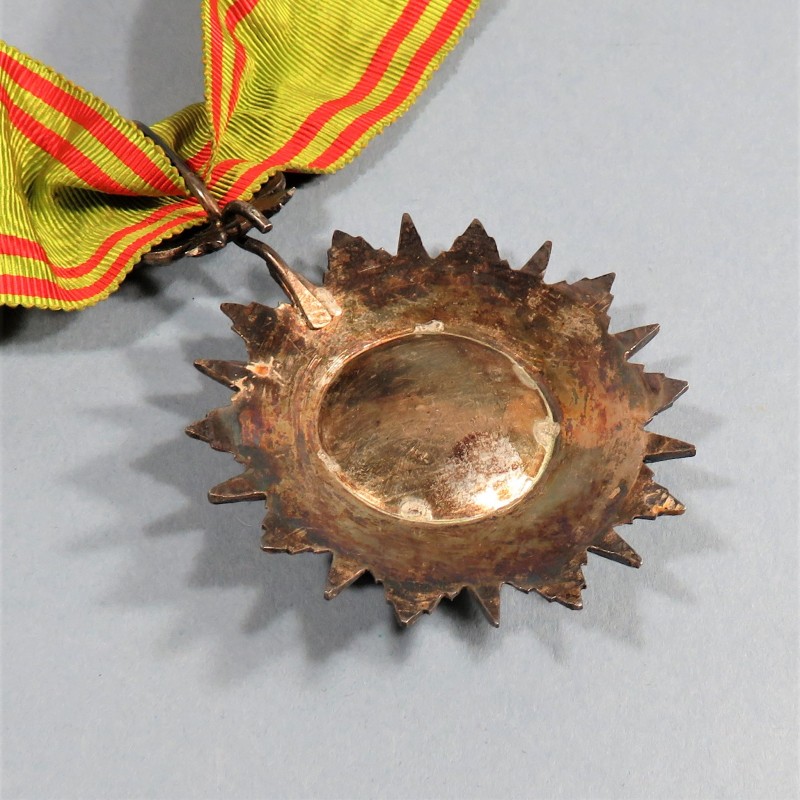 TUNISIE MEDAILLE DE COMMANDEUR DE L'ORDRE TUNISIEN DU NICHAN IFTIKHAR MUHAMMAD EL NACEUR 1906-1922