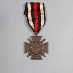 MEDAILLE ALLEMANDE CROIX D'HONNEUR DE FER OU DE GUERRE ANCIENS COMBATTANT 1914 1918