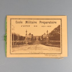 ALBUM PHOTOS REGIMENTAIRE SOUVENIR DE L'ECOLE MILITAIRE PREPARATOIRE D'AUTUN 1931-1932