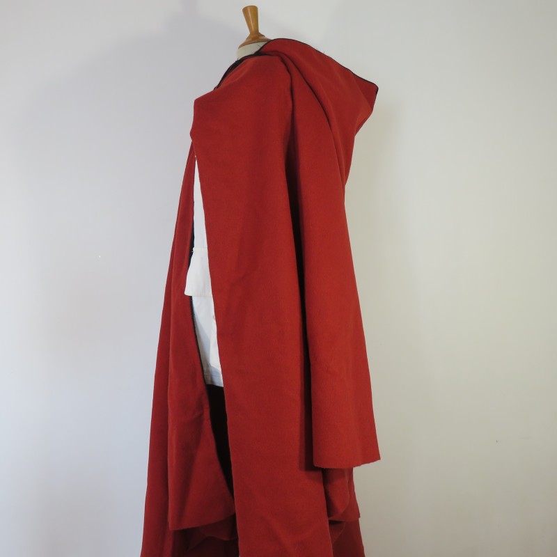 BURNOUS ROUGE TROUPE OU SOUS OFFICIERS DES SPAHIS ALGERIENS CAVALERIE MEHARISTE DATE 1941 TAILLE B