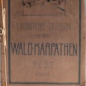 ALBUM DE PHOTOS ALLEMANDES 1. INFANTERIE DIVISION IN DEN WALD-KARPATHEN 1916-1917 GUERRE 1914 1918