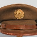 CASQUETTE MODELE US TROUPE SERVICE CAP TENUE DE SORTIE MILITARIA USA WW2 TAILLE 56 - US 7 AVEC SA PROTECTION