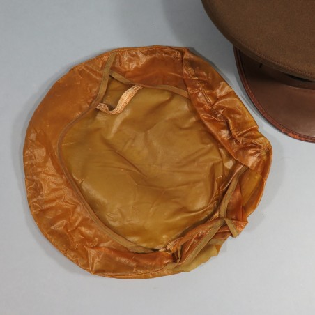 CASQUETTE MODELE US TROUPE SERVICE CAP TENUE DE SORTIE MILITARIA USA WW2 TAILLE 56 - US 7 AVEC SA PROTECTION