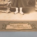 PHOTO CARTONNEE D'UN CAPORAL DES ZOUAVES VERS 191 1914 PHOTOGRAPHE J.ADAMO A TUNIS