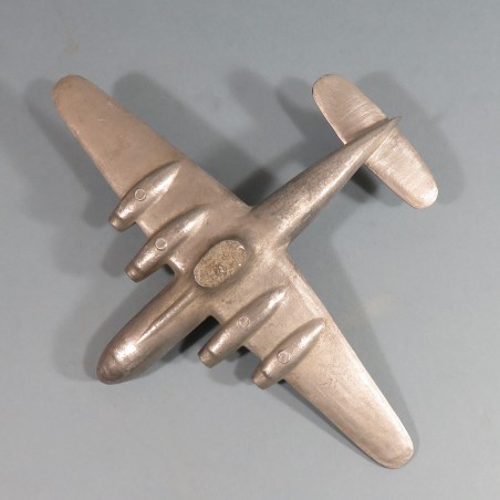 MAQUETTE EN ALUMINIUM AVION DOUGLAS DC 4 OU DC 6 USAAF