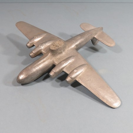 MAQUETTE EN ALUMINIUM AVION DOUGLAS DC 4 OU DC 6 USAAF