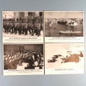 POCHETTE DE 8 PHOTOS DES ACTUALITES ALLEMANDES 20-1-1941 AKTUELLER BILDERDIENST AVIATION CONCERT MARINE