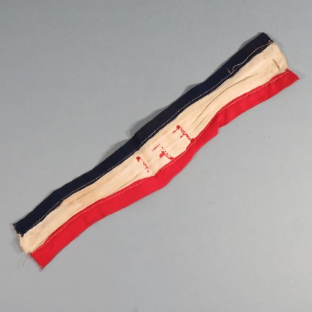 ENSEMBLE FFI BRASSARD DRAPEAU BANDE DE POITRINE DE BOURBON L'ARCHAMBAULT ALLIER ET BRASSARDS ANCIEN COMBATTANT