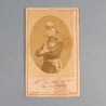 PHOTO CDV DU GENERAL MARECHAL D'EMPIRE PATRICE DE MAC MAHON DUC DE MAGENTA AVEC DEDICASSE PHOTO E. APPERT PARIS