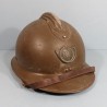 CASQUE FRANCAIS MODELE 1926 POUR LES CHASSEURS ALPINS OU A PIED INSIGNE CHASSEUR MODELE 1915 DUCELLIER 1938 PARIS
