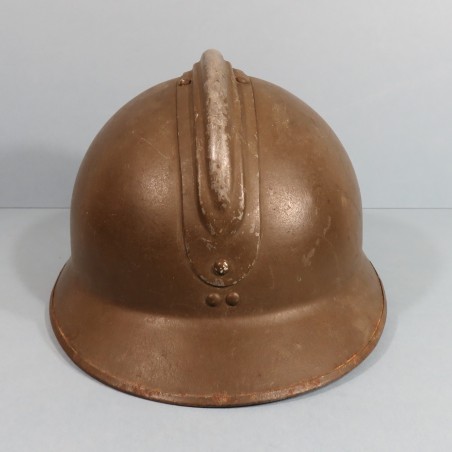 CASQUE FRANCAIS MODELE 1926 POUR LES CHASSEURS ALPINS OU A PIED INSIGNE CHASSEUR MODELE 1915 DUCELLIER 1938 PARIS