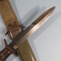 COUTEAU DE COMBAT USM3 IMPERIAL MARQUAGE GARDE FOURREAU USM8 B.M.CO. GI FIGHT KNIFE WW2