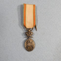 ESPAGNE REDUCTION DE LA MEDAILLE DE LA PAZ 1909 1927 LA PAIX AU MAROC GUERRE DU RIF MARRUECOS °