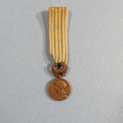 FRANCE REDUCTION DE LA MEDAILLE COMMEMORATIVE DES DARDANELLES GUERRE 1914-1918 °
