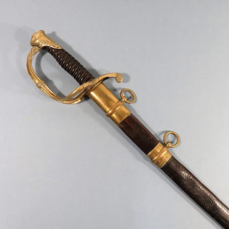 SABRE D'OFFICIER D'INFANTERIE MODELE 1821 OFFICIER D'INFANTERIE DE LIGNE OU GARDE NATIONALE