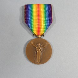 MEDAILLE INTERALLIEE DE LA VICTOIRE DE LA GRANDE GUERRE 1914-1918 GRAVEUR A. MORLON